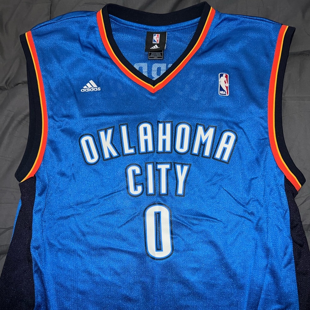 Russell Westbrook Oklahoma City Thunder jersey